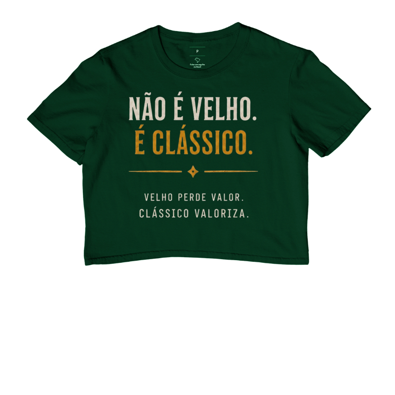 Não é velho, é clássico | Frase - Imagem 4