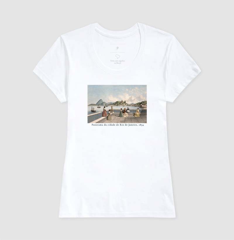 Camiseta Vistas do Rio de Janeiro — Brasil Oitocentista - Imagem 6