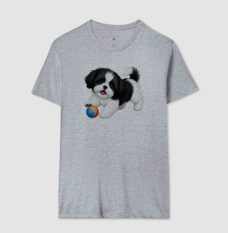 Shih Tzu Preto - Desenho Animado - Imagem 8