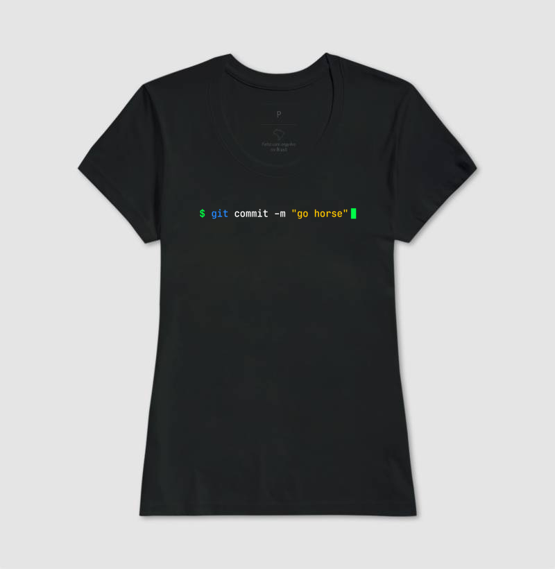 git commit -m "go horse" - Imagem 5