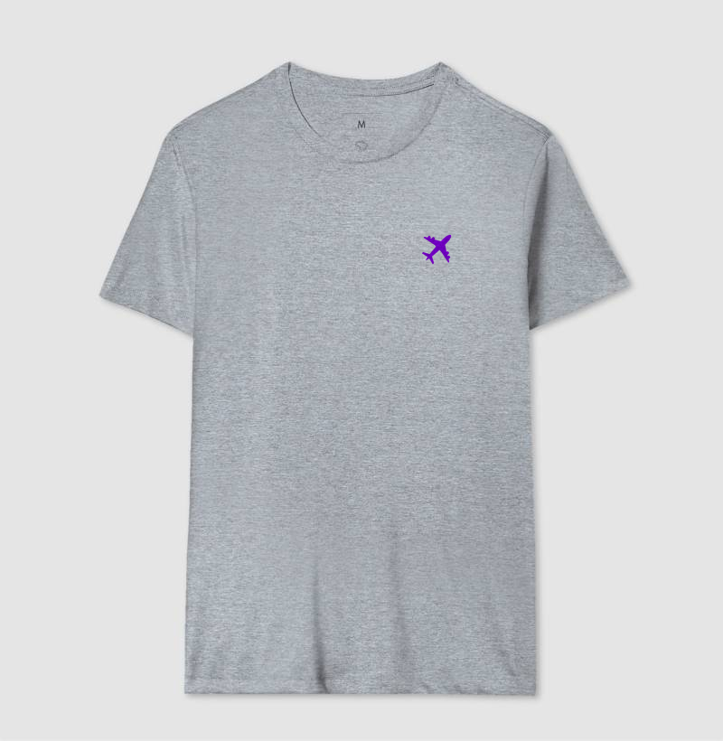 Avião minimalista roxo - Imagem 8
