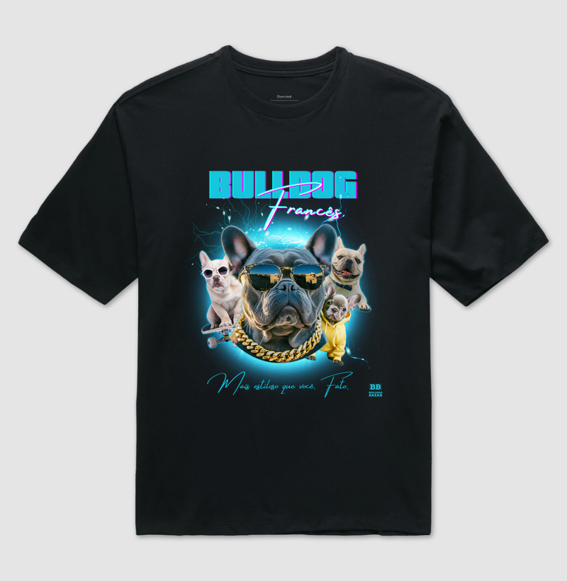 Oversized Bulldog Frances "Bootleg"