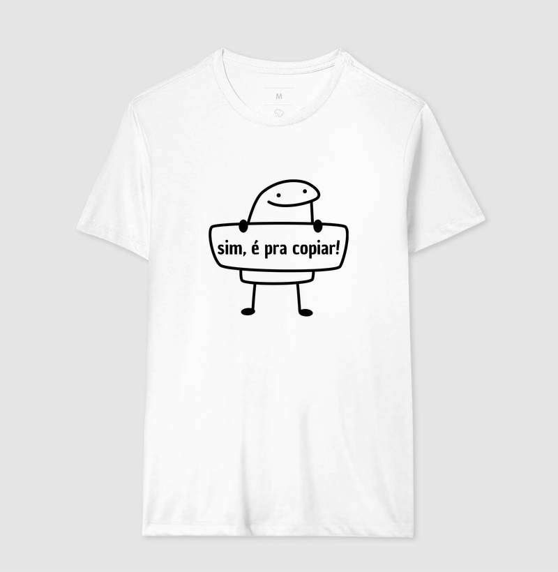  Práxis Camiseta Flork - sim, é pra copiar -