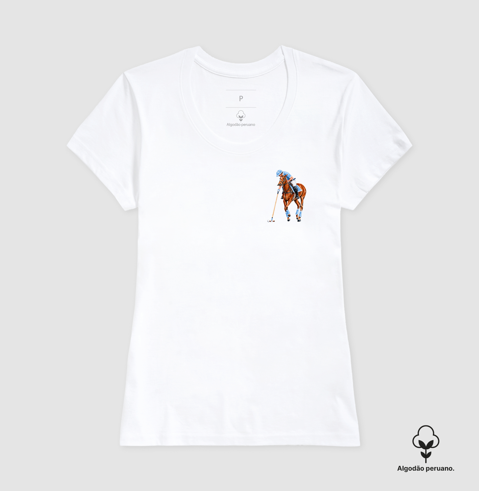 Polo - Celeste (Peito) - Imagem 7