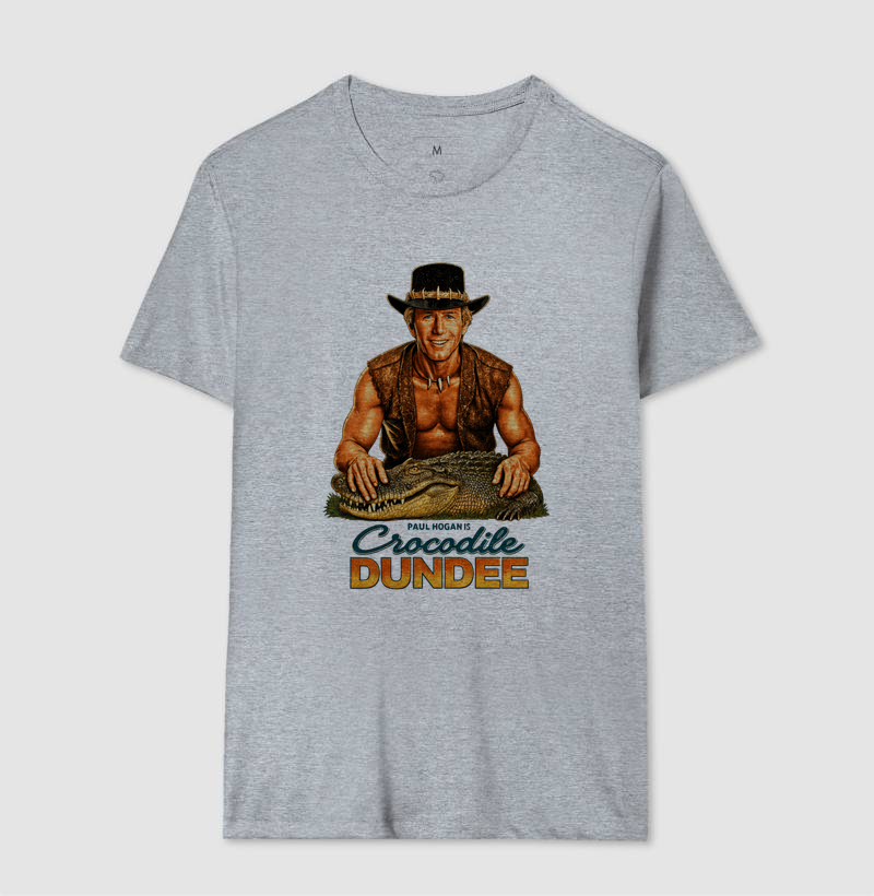 Camiseta Crocodilo Dundee Paul Hogan - Imagem 8