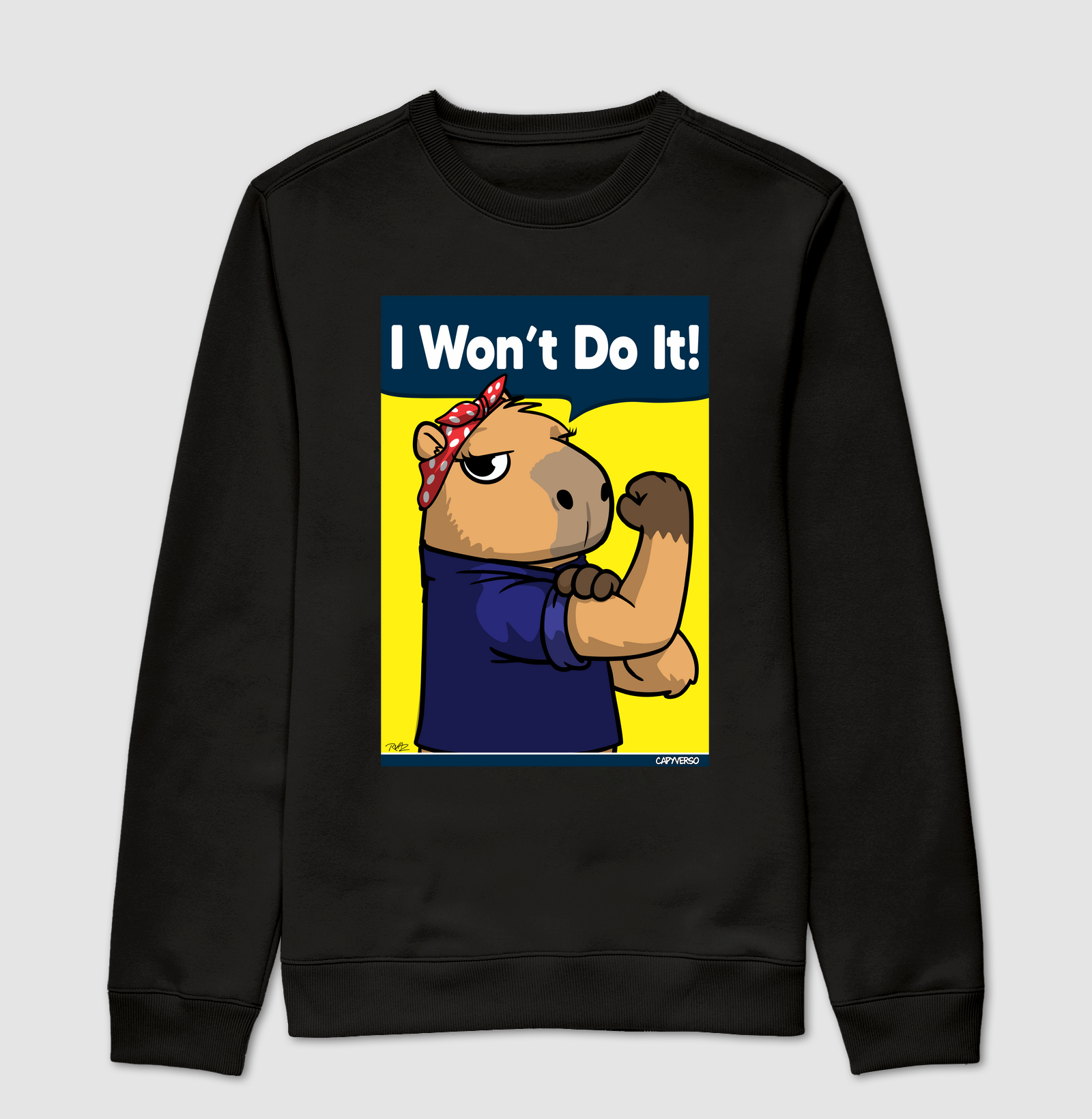 Camiseta Capivara I won’t do it! - Imagem 4