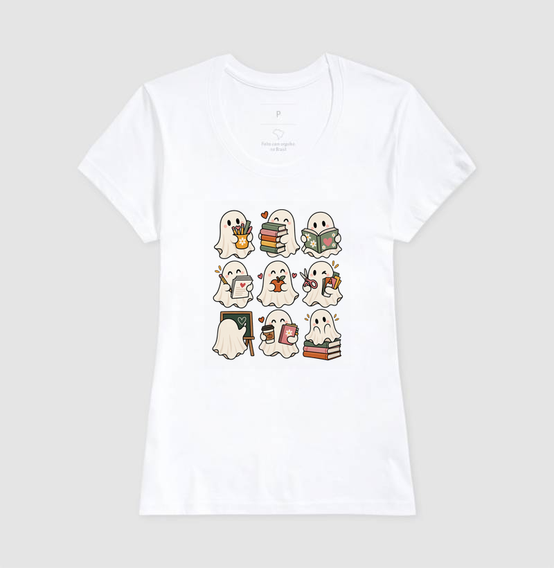 Camiseta | Fantasminha pedagógico - Imagem 5