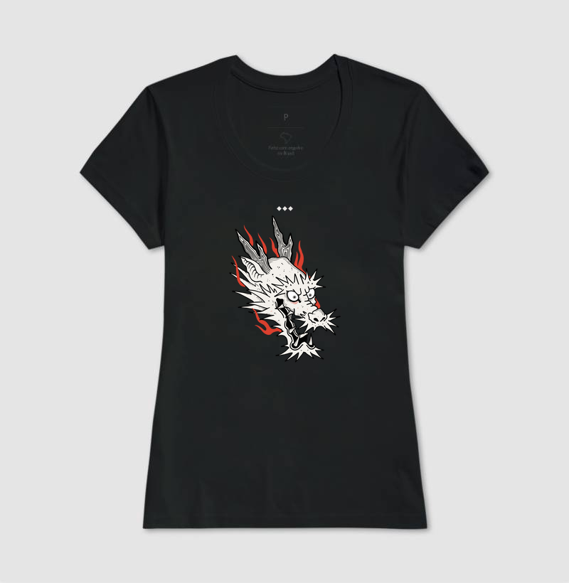 Camiseta Cabeça de Dragão - Imagem 3