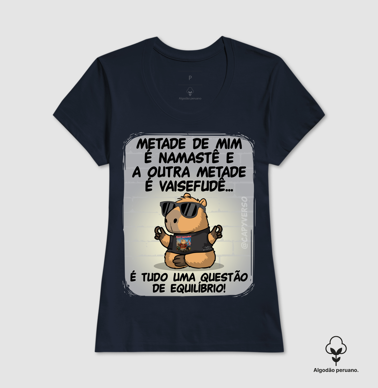 Camiseta Capivara Namastê - Imagem 7