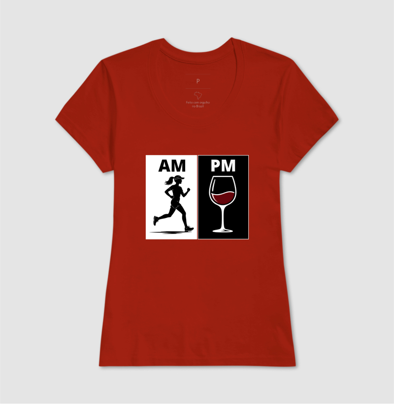 Camiseta Corrida - Corredora AM, Vinho PM - Imagem 11