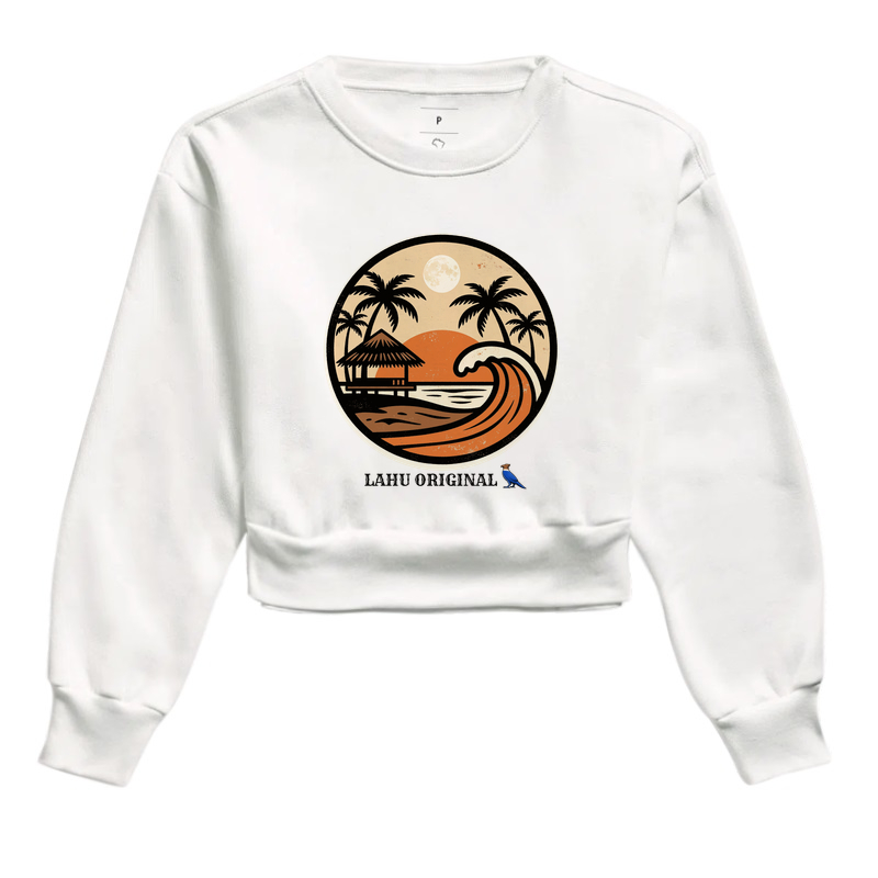 “Vista o pôr do sol, o som das ondas e o charme do Nordeste com a estampa Lahu Original. Um design que carrega o calor, a beleza e a alma das praias brasileiras — feita para quem vive o verão o ano inteiro.” - Imagem 3