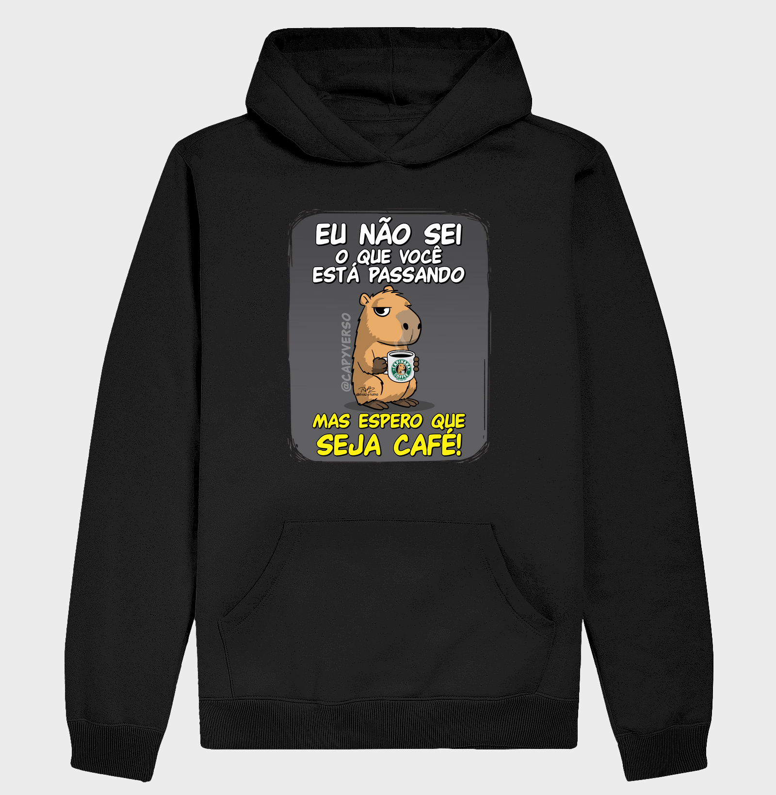 Camiseta Capivara Seja Café - Imagem 2
