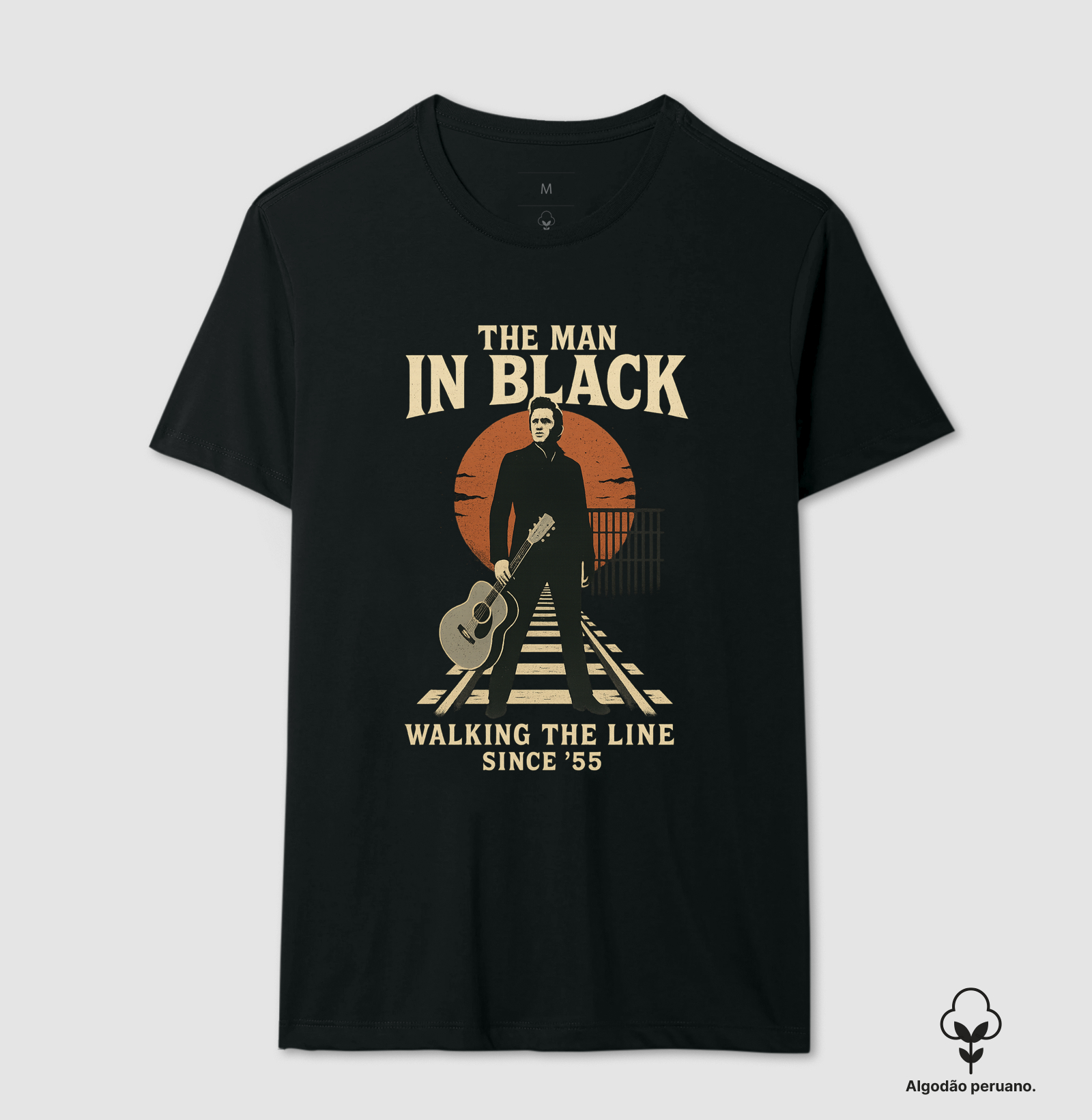 Camiseta Country The Man in Black – Johnny Cash - Imagem 2