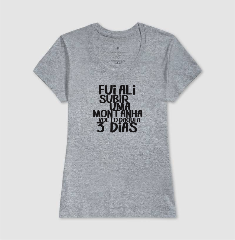Camiseta Terapia de Altitude | Fui Ali Na Montanha - Imagem 10