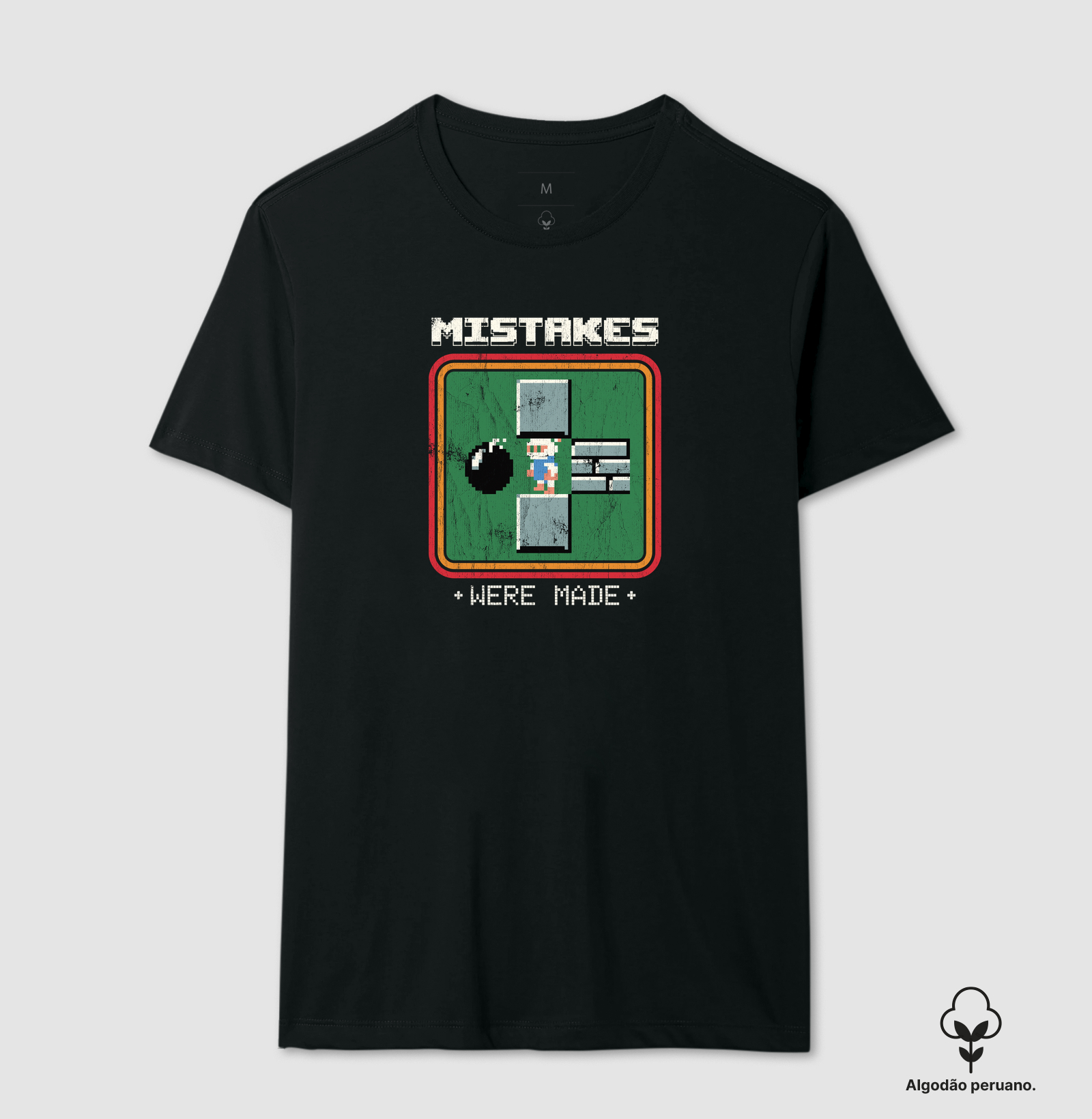Camiseta Algodão Peruano Erros Cometidos - Imagem 2