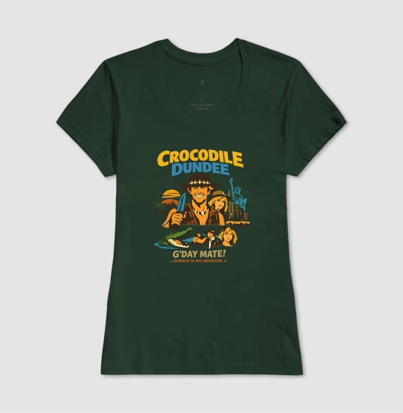 Camiseta Crocodilo Dundee Day Mate - Imagem 13