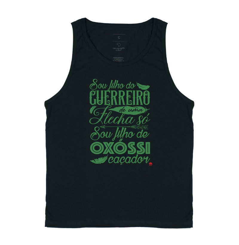 Camiseta Umbanda Oxóssi - Sou filho de um Guerreiro - Imagem 3