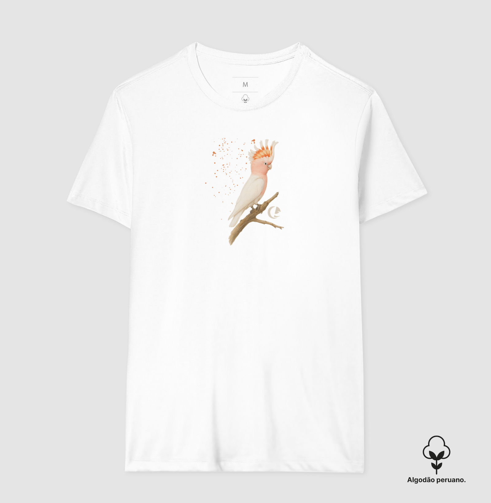 Camiseta Algodão Peruano - Cacatua Inca - Imagem 4