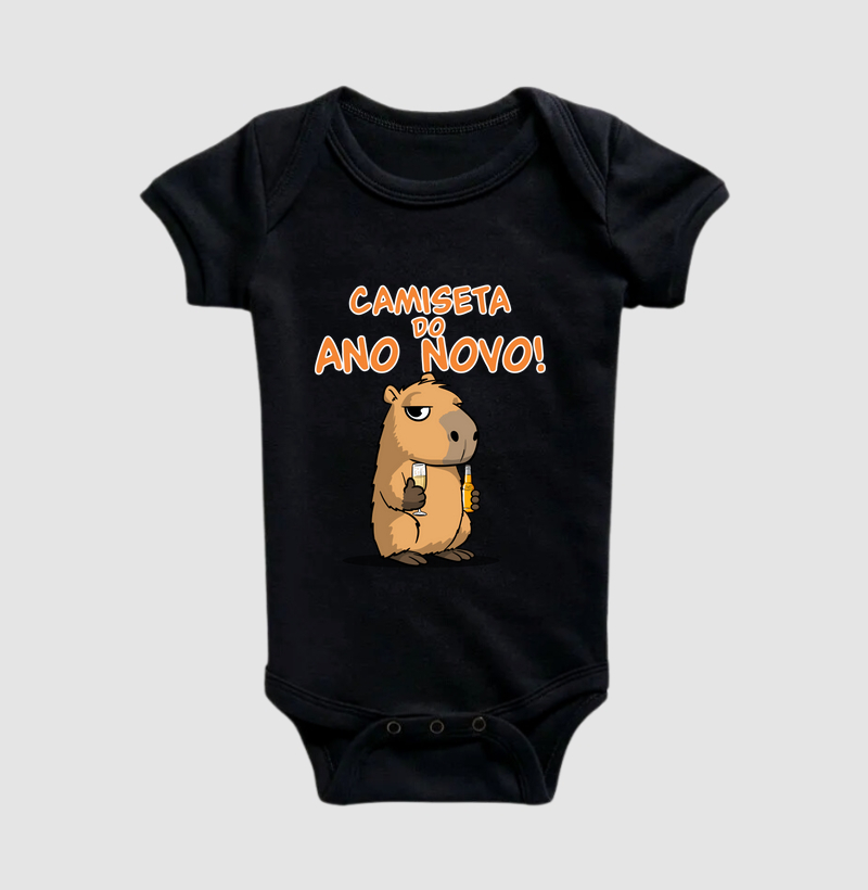 Camiseta Capivara Ano Novo - Imagem 2