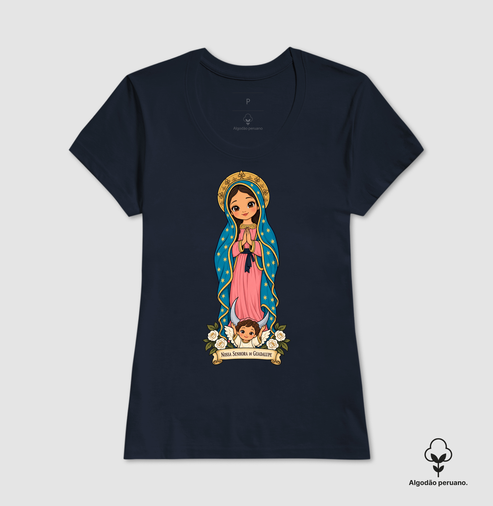 Nossa Senhora de Guadalupe estilo chibi - Imagem 8