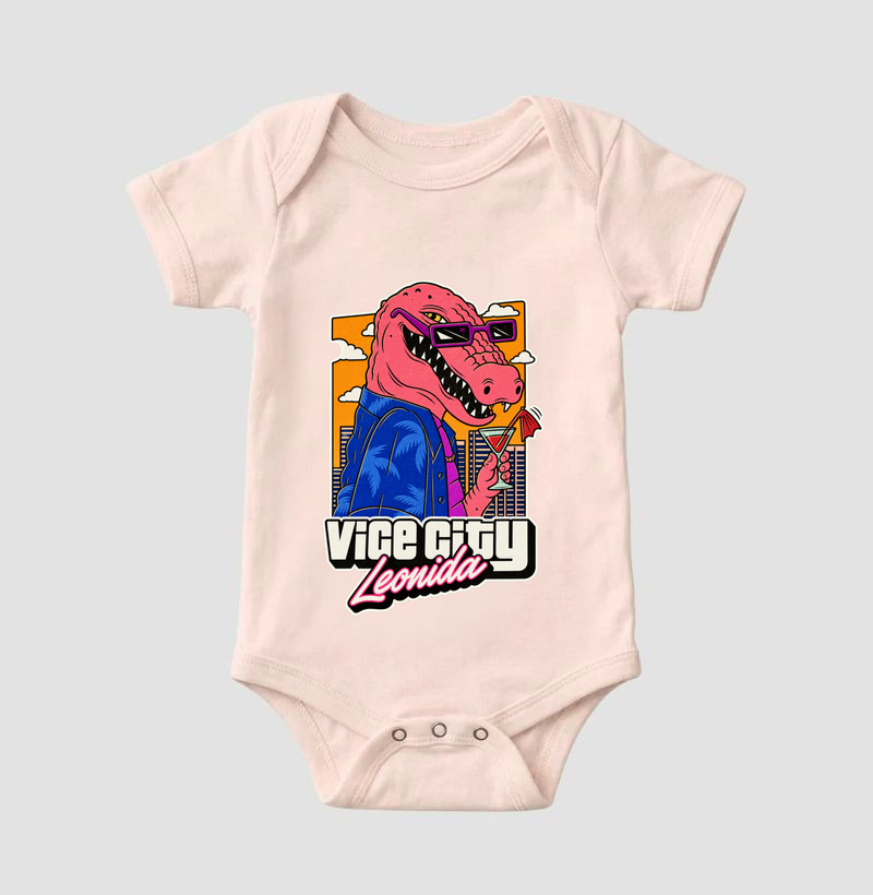 Body Infantil Jason (GTA VI / Vice City / Leonida) - Jacare Drink - Imagem 5