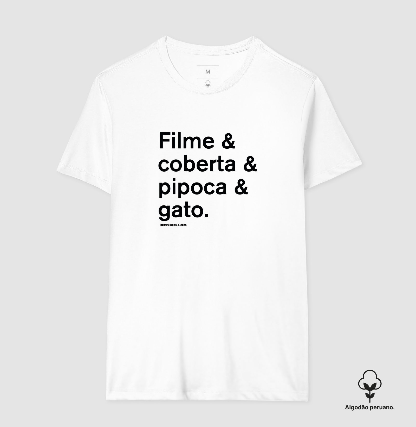 Filme & coberta &pipoca & gato - Imagem 4