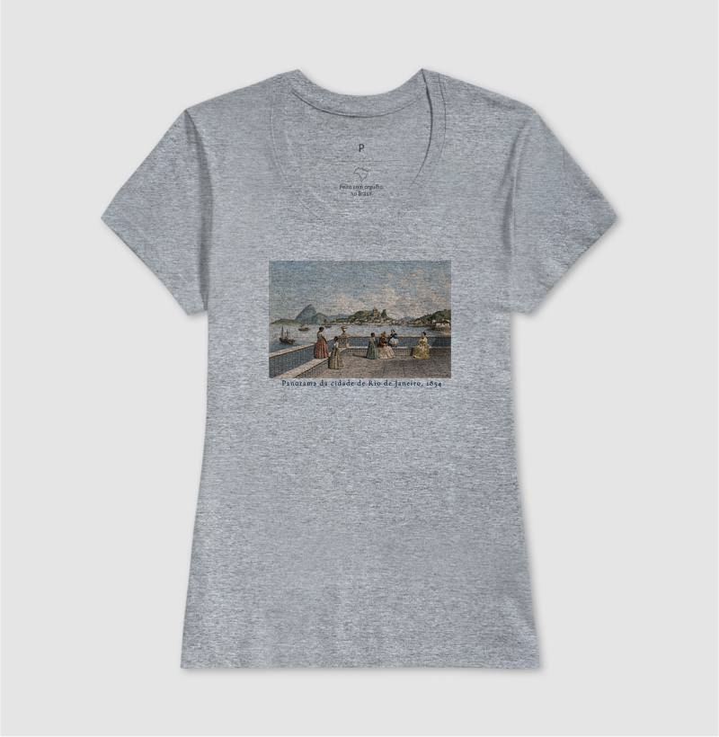 Camiseta Vistas do Rio de Janeiro — Brasil Oitocentista - Imagem 10