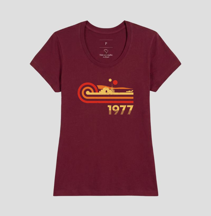 Camiseta  Retro Vintage Desert Planet 1977 - Imagem 9