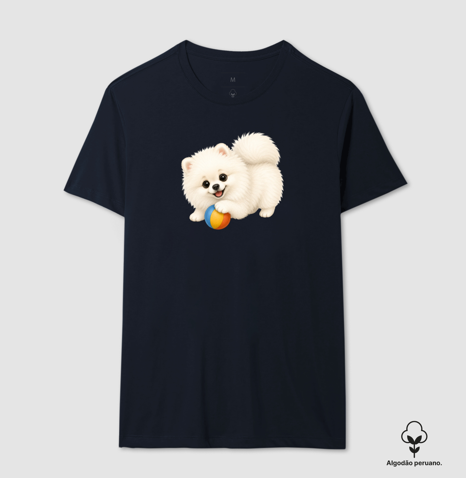 Pomerânia (Spitz Alemão) Branco - Desenho Animado - Imagem 7