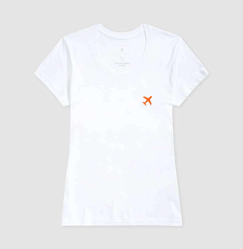 Viajante Minimalista - avião laranjado - Imagem 5
