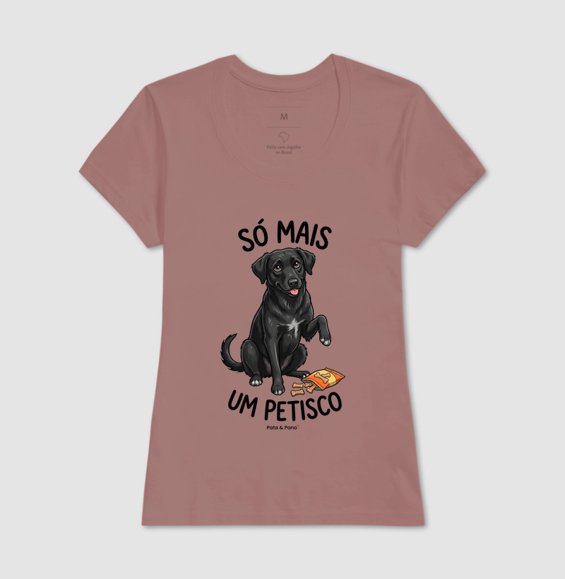 CAMISETA VIRA-LATA PRETO PETISCO - Imagem 17