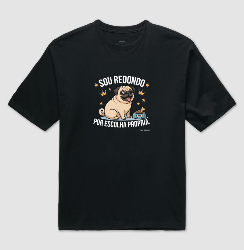 CAMISETA PUG REDONDO - Imagem 2