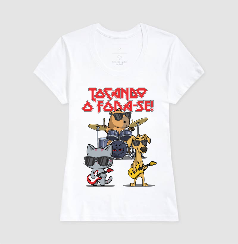 Camiseta Tocando o Fodase - Imagem 5
