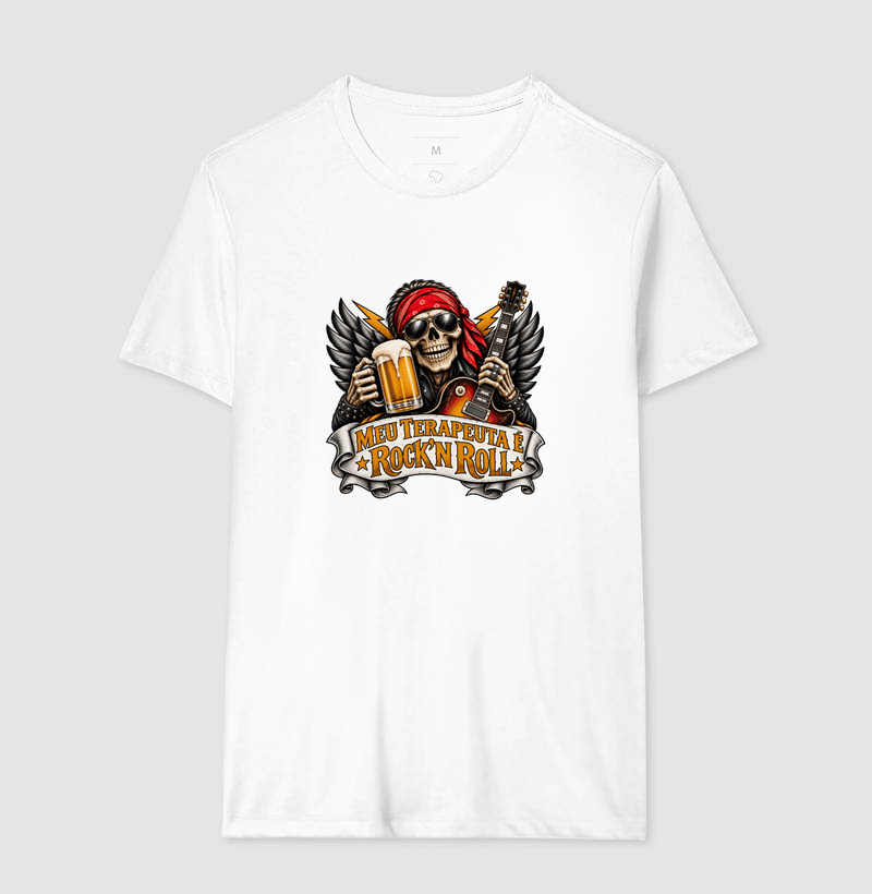 Camiseta "Meu Terapeuta é Rock'N Roll" - Imagem 4