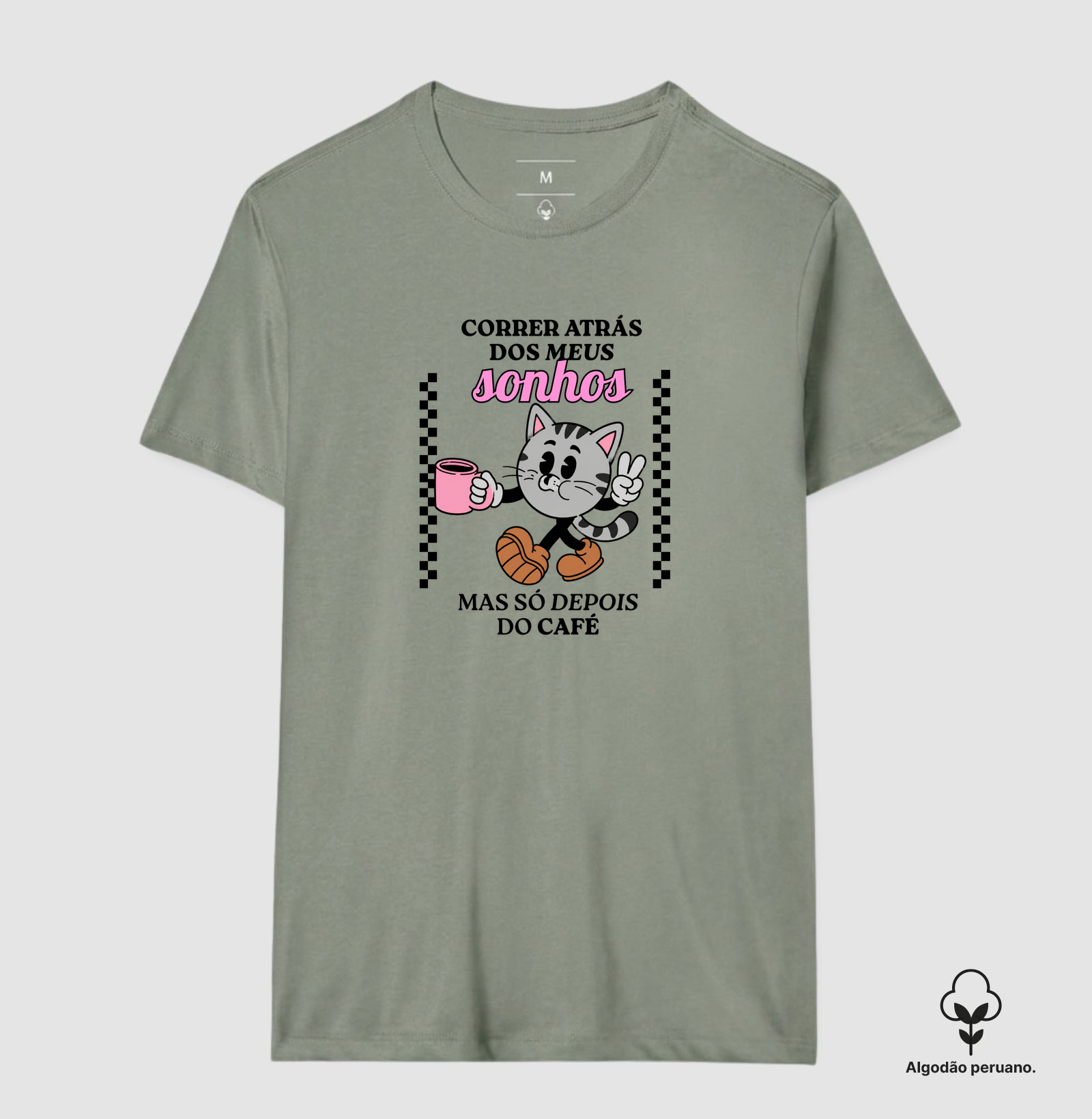 Gato Vintage "Sonhos e Café" - Imagem 5