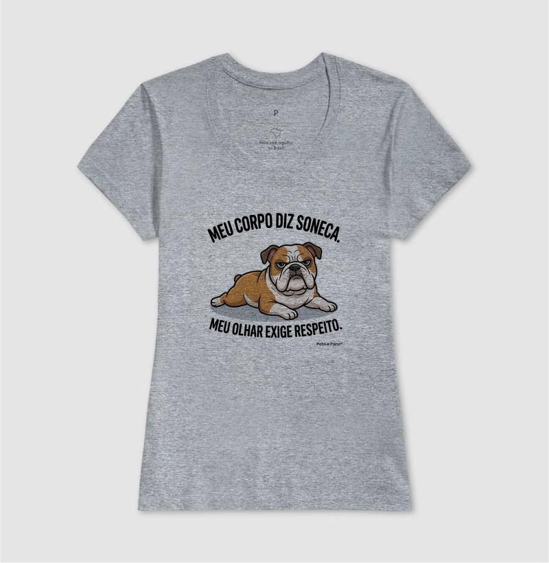 CAMISETA BULLDOGUE INGLÊS OLHAR - Imagem 9