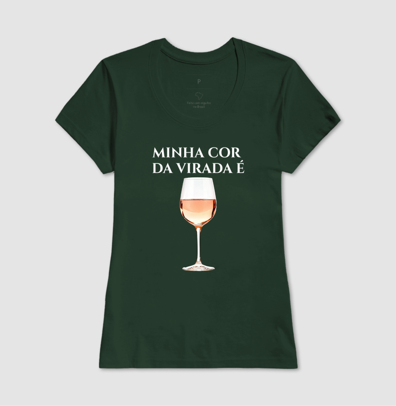 Camiseta Cor da Virada – Rosé - Imagem 11