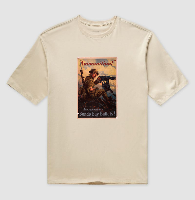 Camiseta Bonds Buy Bullets — 1918 - Imagem 4