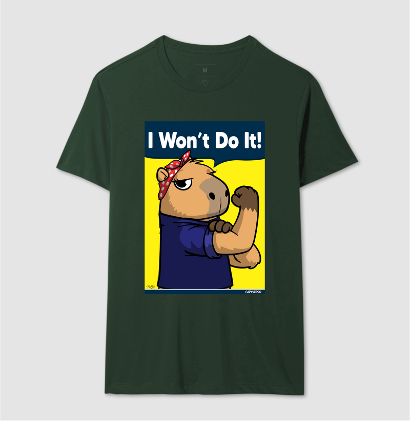 Camiseta Capivara I won’t do it! - Imagem 12