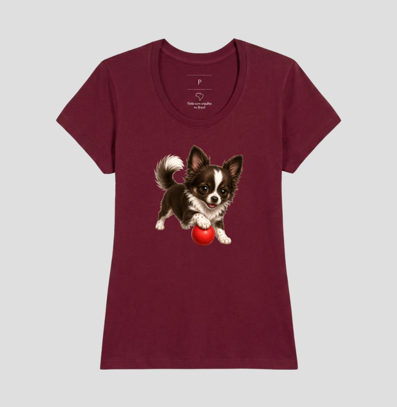 Chihuahua Pelo Longo Marrom - Desenho Animado - Imagem 19