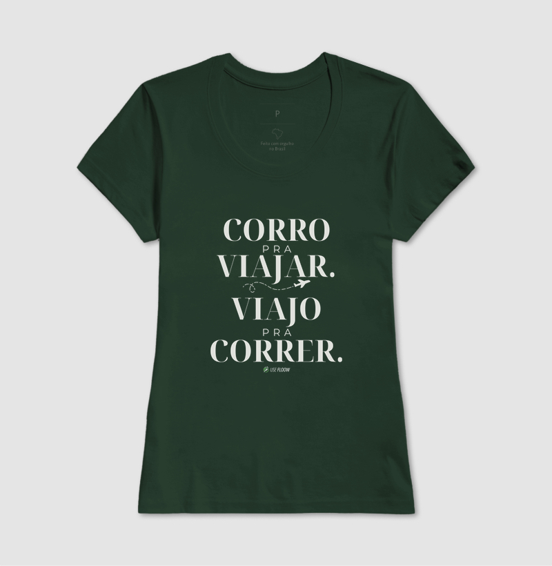 Camiseta Corrida - Corro Para Viajar. Viajo Para Correr. - Imagem 13