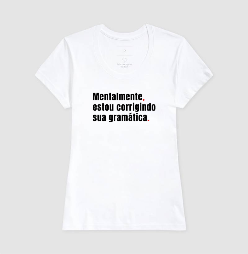 Mentalmente, estou corrigindo sua gramática. - Imagem 5