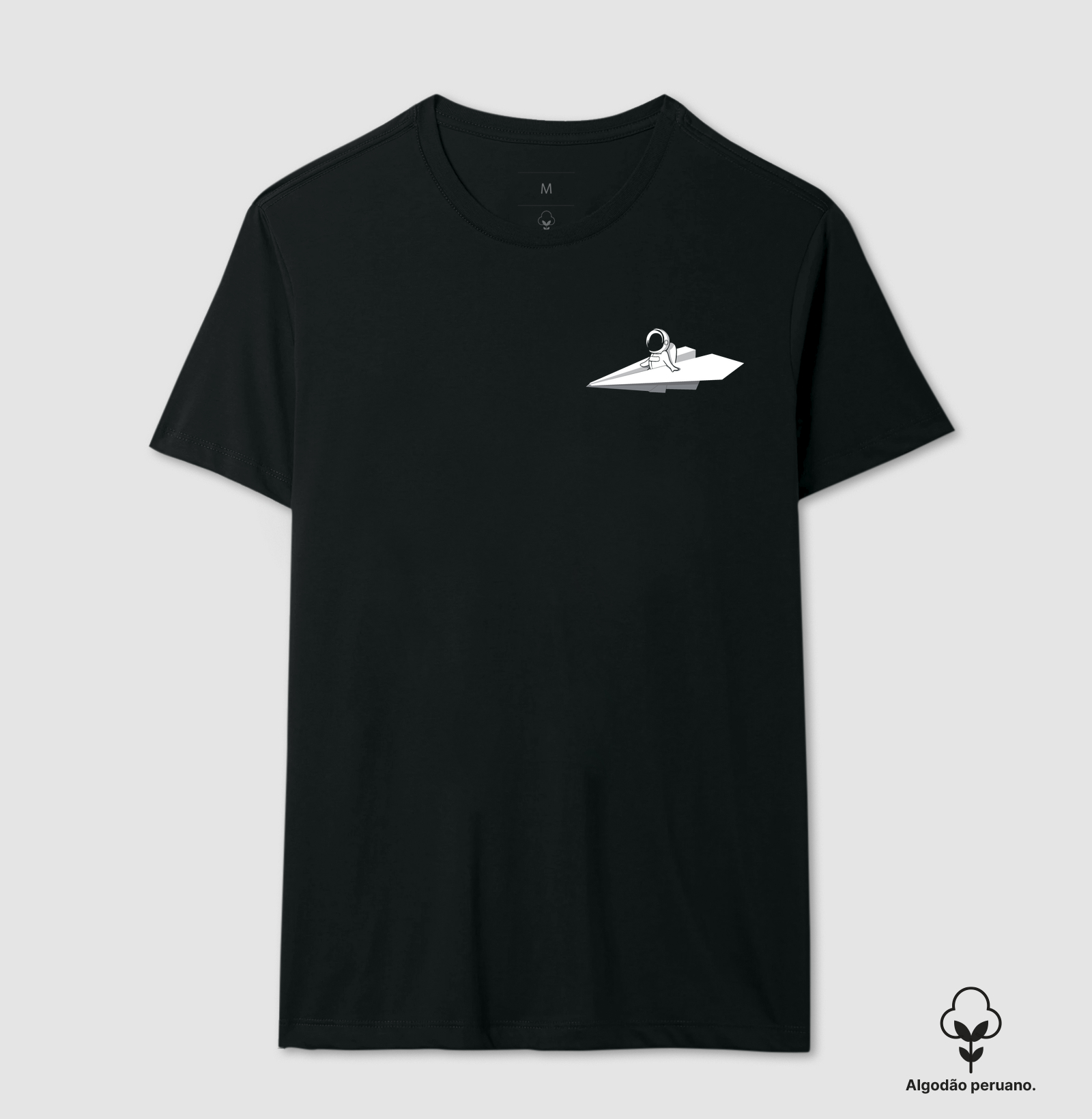Camiseta - "Paper Dreams Fly Far" - Imagem 7
