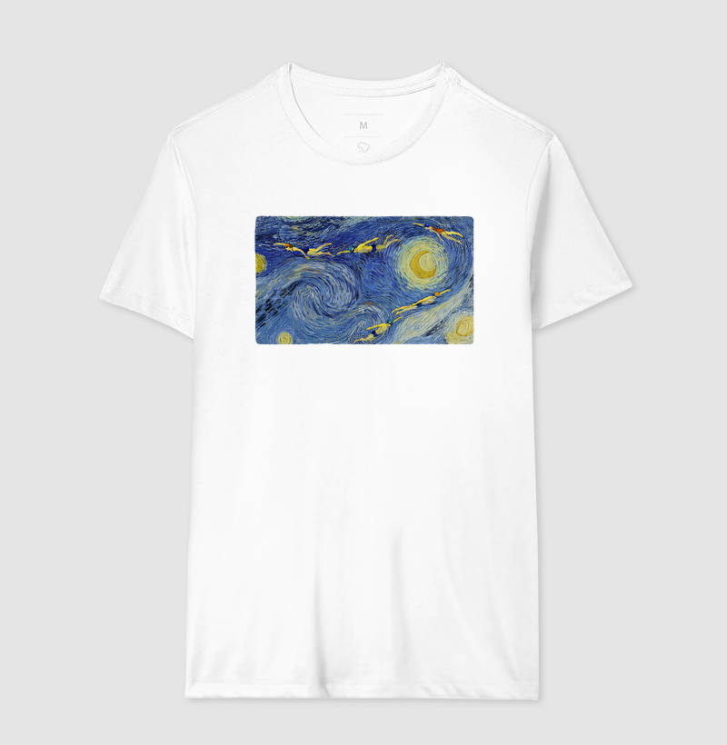 Camiseta Natação - O Mar Agitado - Imagem 4