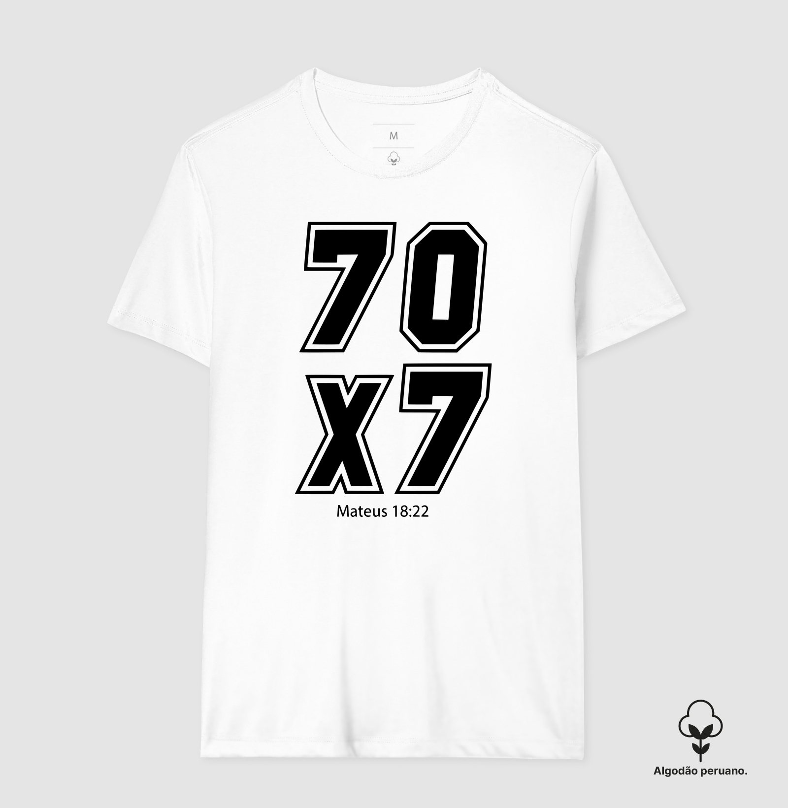 Camiseta Masc. Algodão Peruano 70x7  - Imagem 4