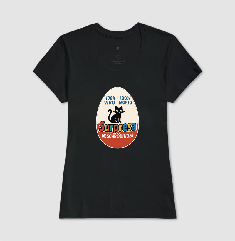 Camiseta Ovo Surpresa de Schrödinger - Imagem 5