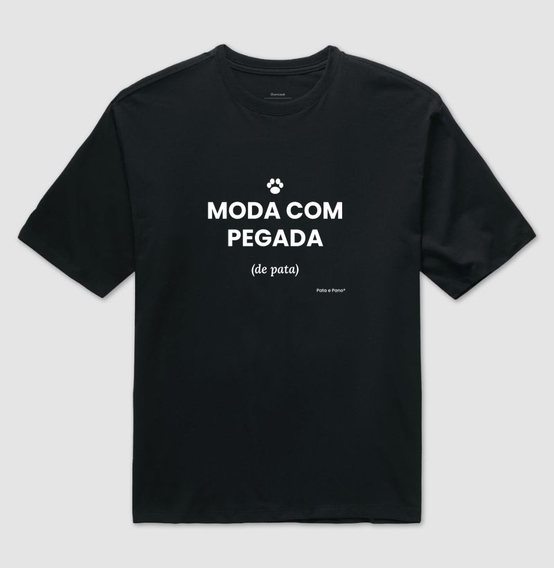 CAMISETA MODA COM PEGADA - Imagem 2