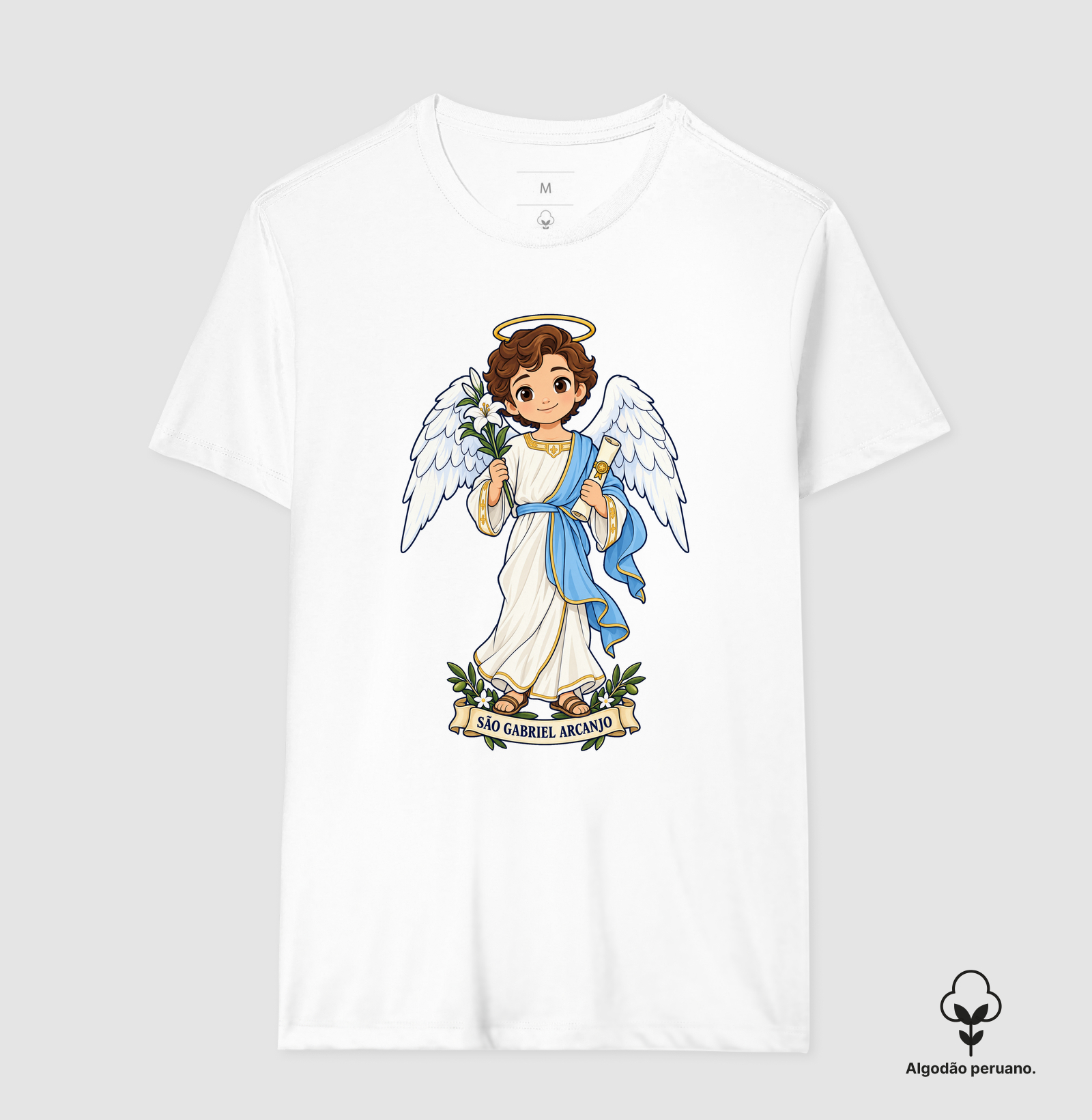 São Gabriel Arcanjo estilo chibi - Imagem 6