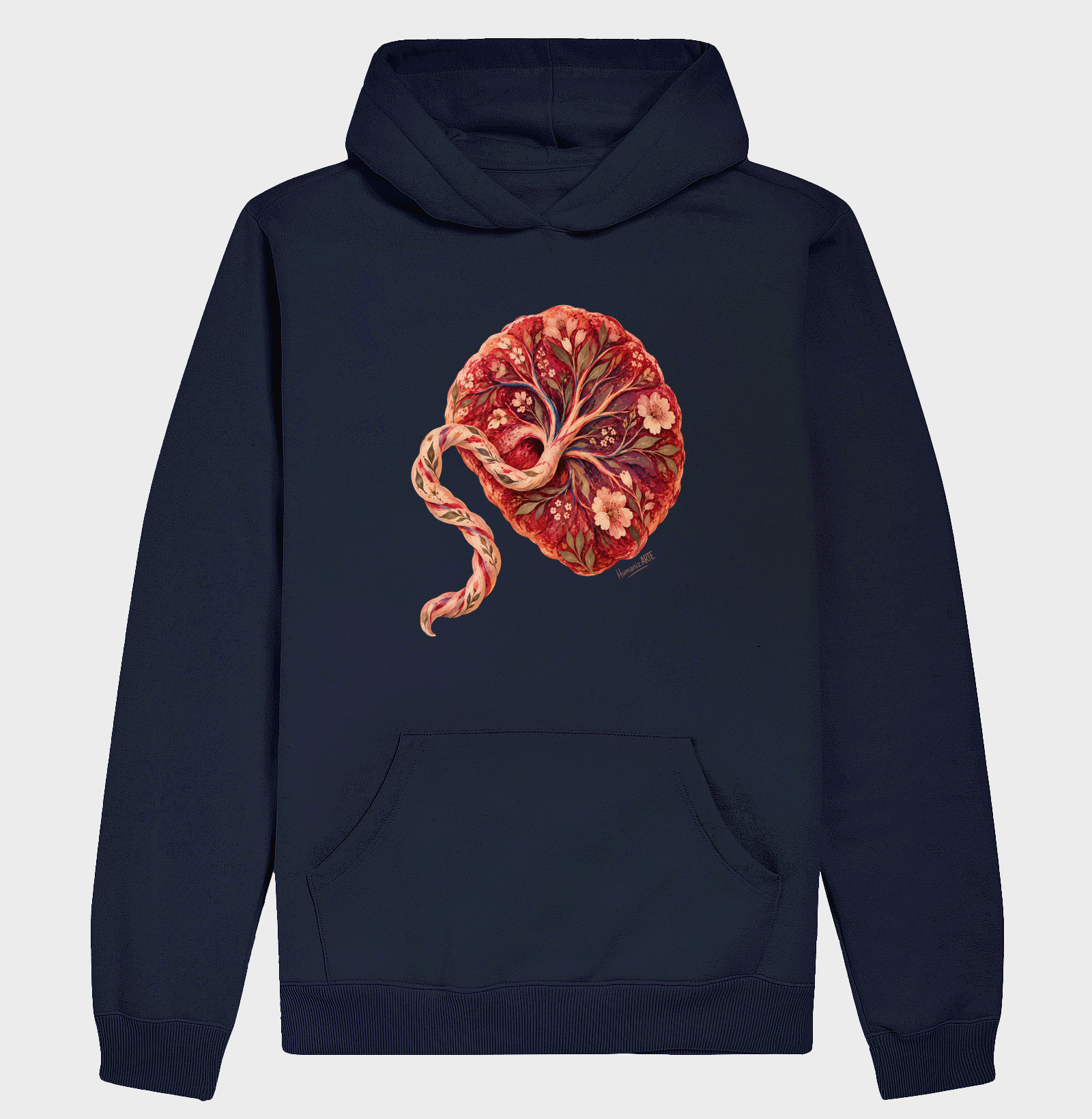 Placenta Árvore da Vida Hoodie Slim - Imagem 4