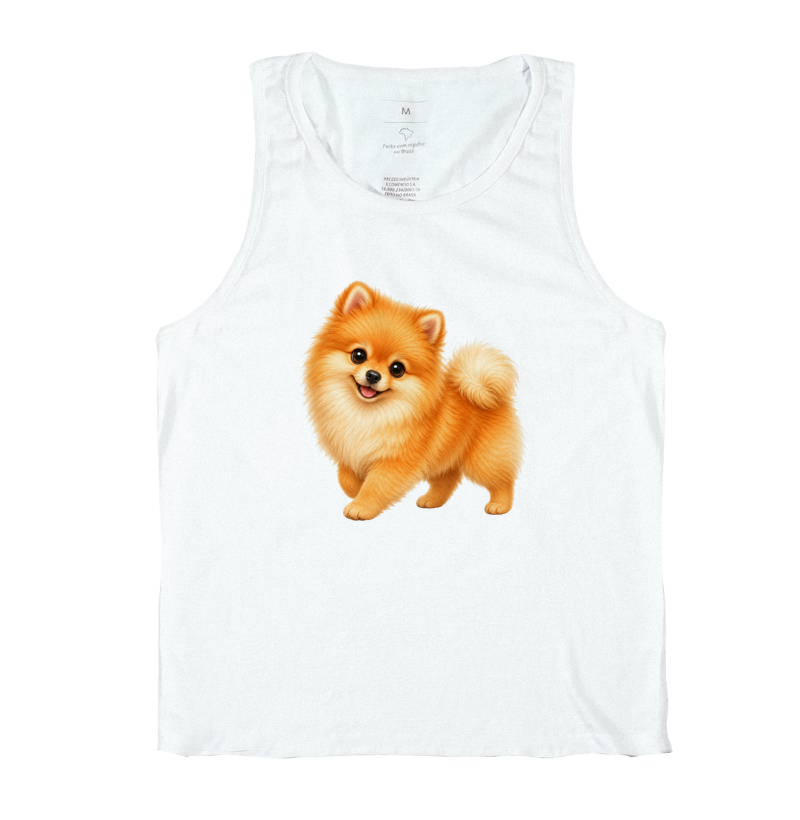 Pomerânia (Spitz Alemão) Laranja - Desenho Animado - Imagem 2